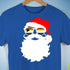 Santa’s Gay Bear Pride Flag Shades Premium Unisex T-Shirt - Royal Blue